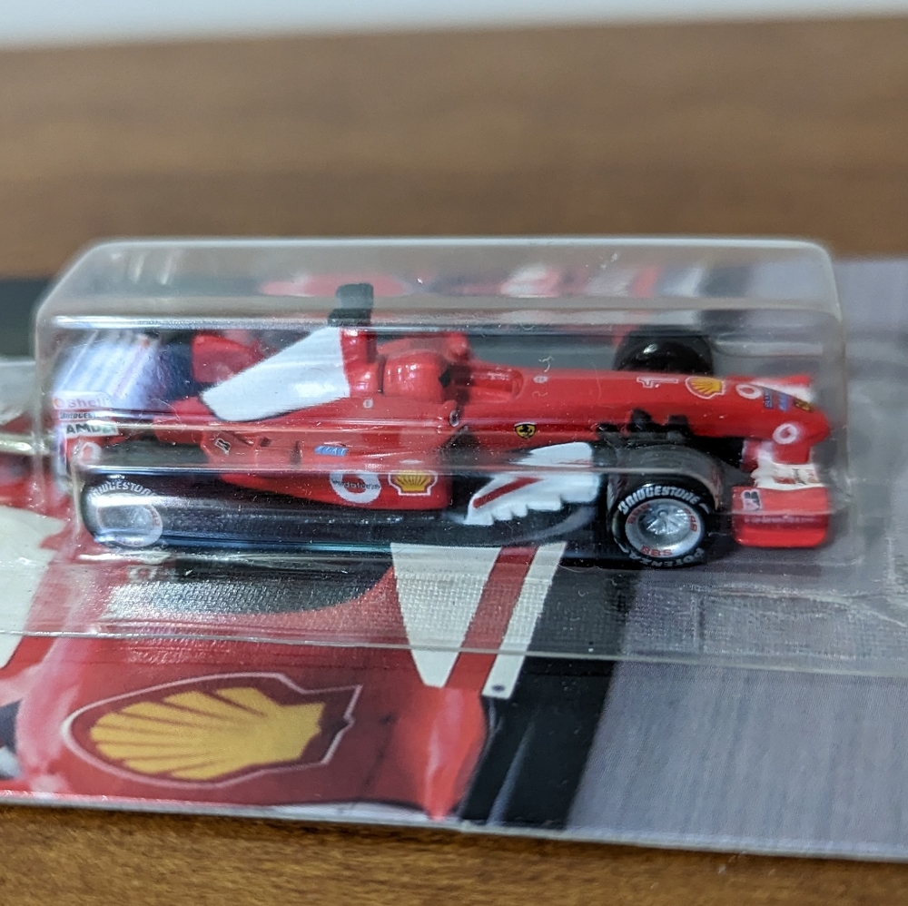 Michael Schumacher Formula 1 Ferrari 2004 keychain